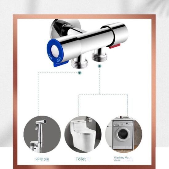 Handheld Sprayer Set Spray Gun Shower Handheld Toilet Bidet Faucet Sprayer Shower Stainless Steel Nozzle Self Cleaning - Image 3