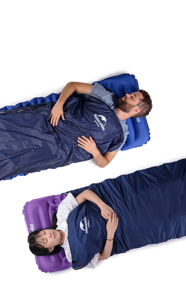 Sleeping Bag Ultralight Cotton Sleeping Bag Spring Summer lw180 Hiking Camping
