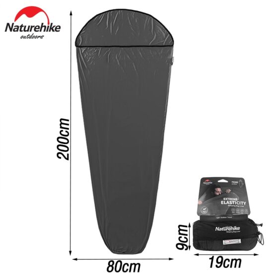 Sleeping Bag Liner Ultralight Elastic Sleeping Bag Liner Travel Hotel Hiking Camping - Image 4