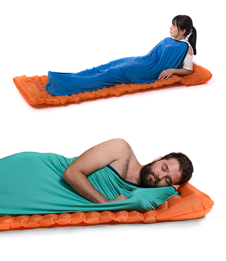 Sleeping Bag Liner Ultralight Elastic Sleeping Bag Liner Travel Hotel Hiking Camping