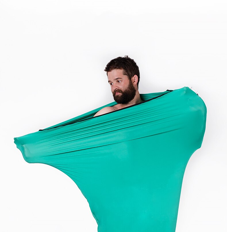Sleeping Bag Liner Ultralight Elastic Sleeping Bag Liner Travel Hotel Hiking Camping
