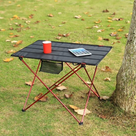 Foldable Table Portable Ultralight Aluminum For Beach Camping Desk Hiking Climbing Fishing Picnic
