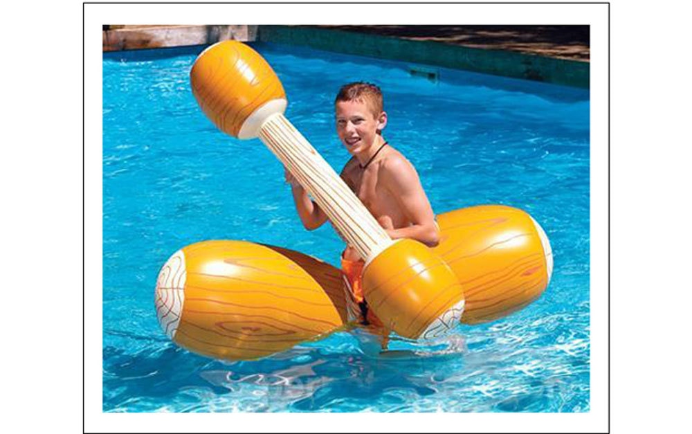 Double Beat Swim Log Stick Set Ring Pool water sports Summer Outdoor Beach Pool Inflatable Swimming Rings