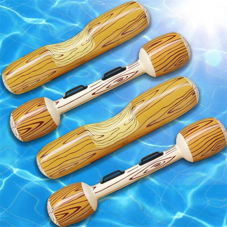 Double Beat Swim Log Stick Set Ring Pool water sports Summer Outdoor Beach Pool Inflatable Swimming Rings