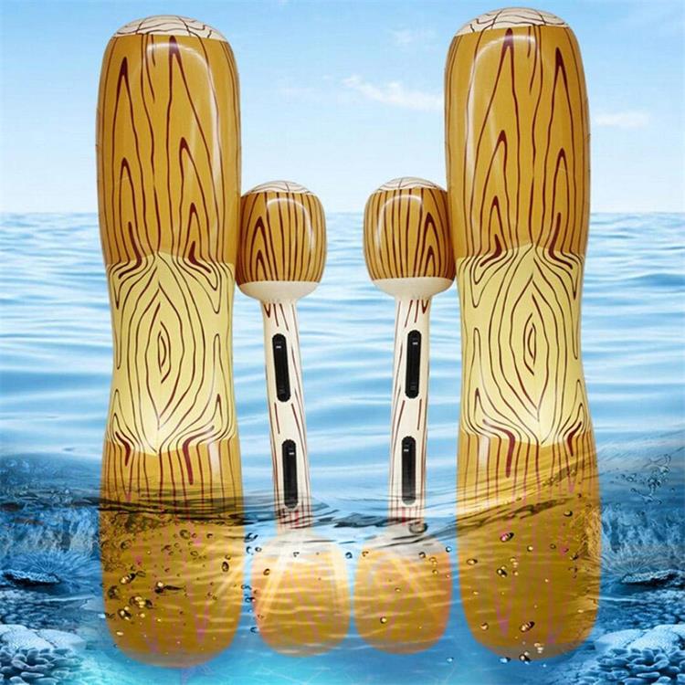 Double Beat Swim Log Stick Set Ring Pool water sports Summer Outdoor Beach Pool Inflatable Swimming Rings
