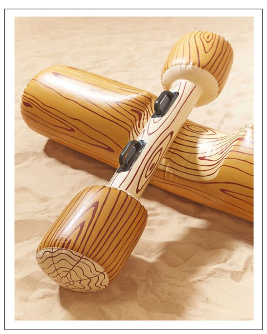 Double Beat Swim Log Stick Set Ring Pool water sports Summer Outdoor Beach Pool Inflatable Swimming Rings - Image 2