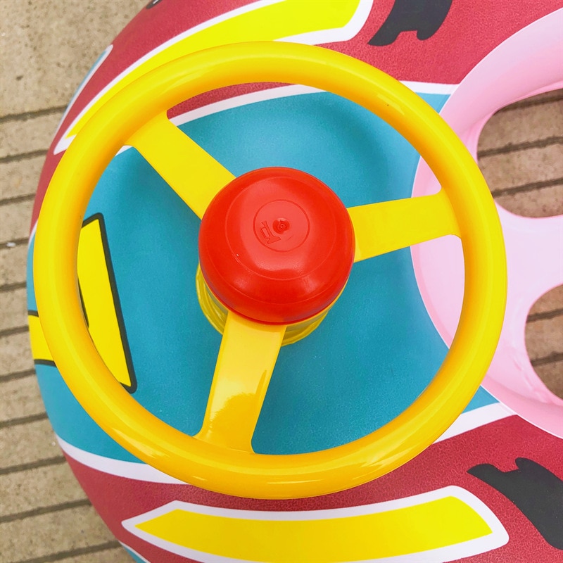 Inflatable Swimming Rings Seat Baby Floating Sun Shade Toddler Swim Circle Fun Pool Bathtub Beach Party Summer Water Toys
