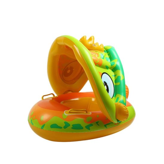 Inflatable Swimming Rings Seat Baby Floating Sun Shade Toddler Swim Circle Fun Pool Bathtub Beach Party Summer Water Toys - Image 4