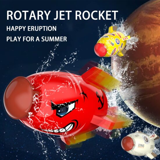 Rocket Water Pressure Lift Sprinkler Toy Fun Interaction In Garden Water Spray Rocket Launcher Toys for Kids - Image 4