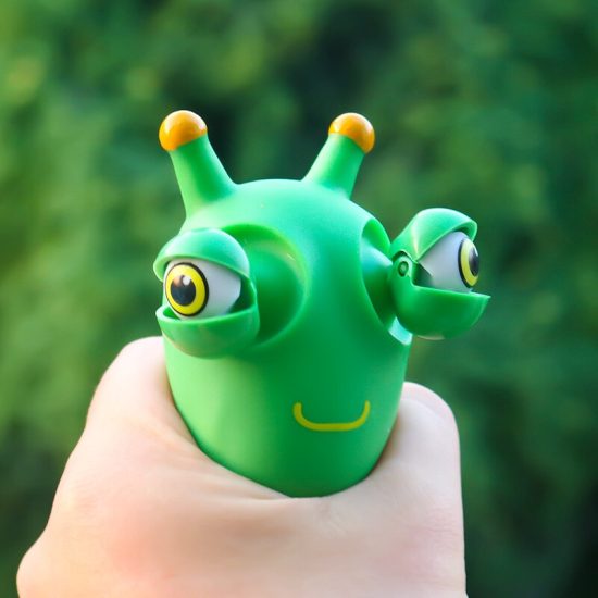 Stress Toy Funny Squeeze Eyeball Burst Green Eye Pinch Toys Adult Kids Relief Fidget Creative Toy - Image 2