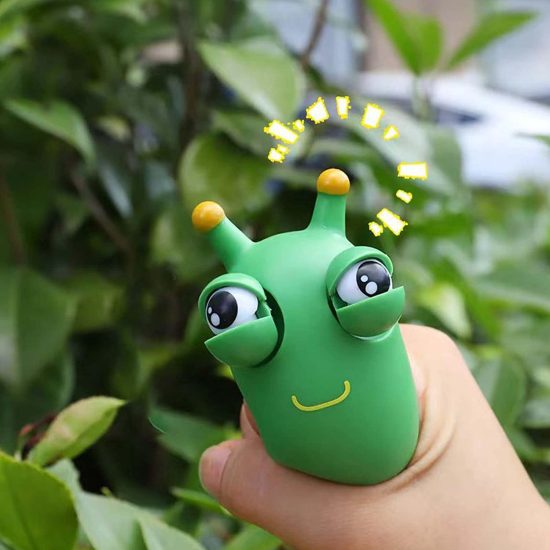 Stress Toy Funny Squeeze Eyeball Burst Green Eye Pinch Toys Adult Kids Relief Fidget Creative Toy - Image 4
