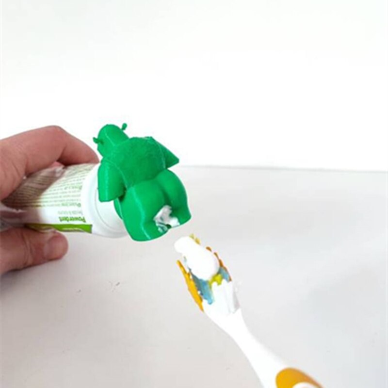 pooping toothpaste topper Shrek for Kids and Adults Funny Poo Toothpaste Squeezer Bathroom Accessories
