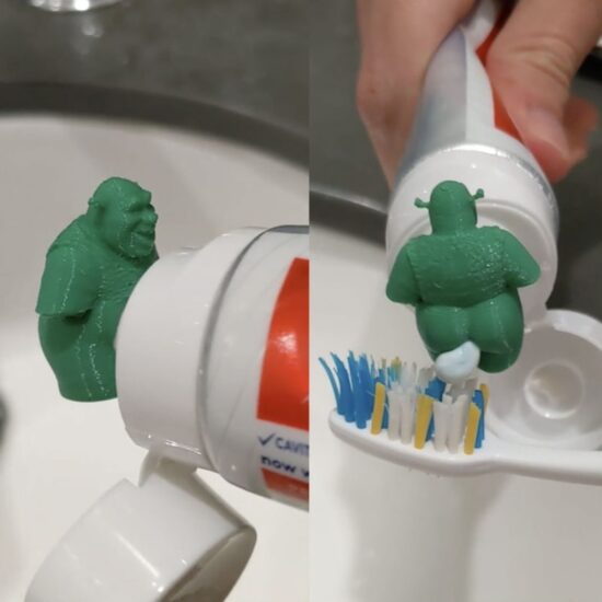 pooping toothpaste topper Shrek for Kids and Adults Funny Poo Toothpaste Squeezer Bathroom Accessories