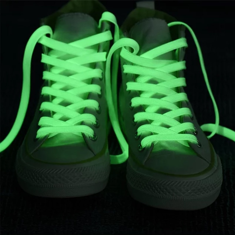 Luminous Shoelaces for Men Women Sports Shoes Laces Glow In The Dark Night Shoestrings Reflective Shoelaces 1 Pair