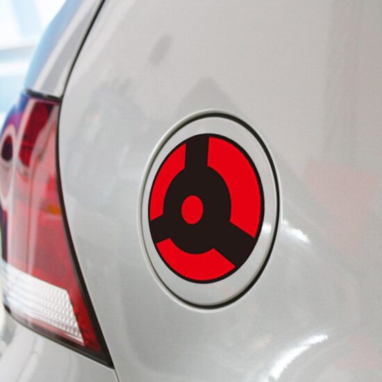 Sharingan Eye Sticker For Car Window Body Naruto Anime Car Decoration Accessories Scratches Cover Motor Car Styling 2PCS/LOT