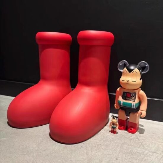 boots Anime Astro Boy the same style big red Shoes Trend Style - Image 5