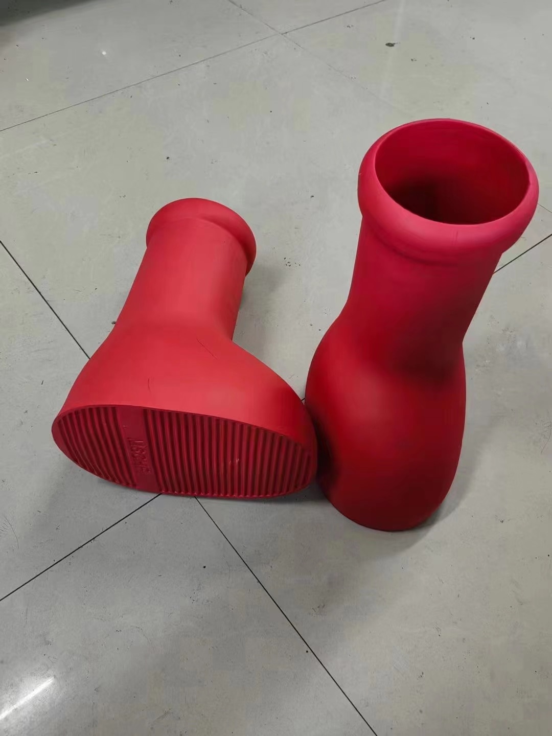 boots Anime Astro Boy the same style big red Shoes Trend Style