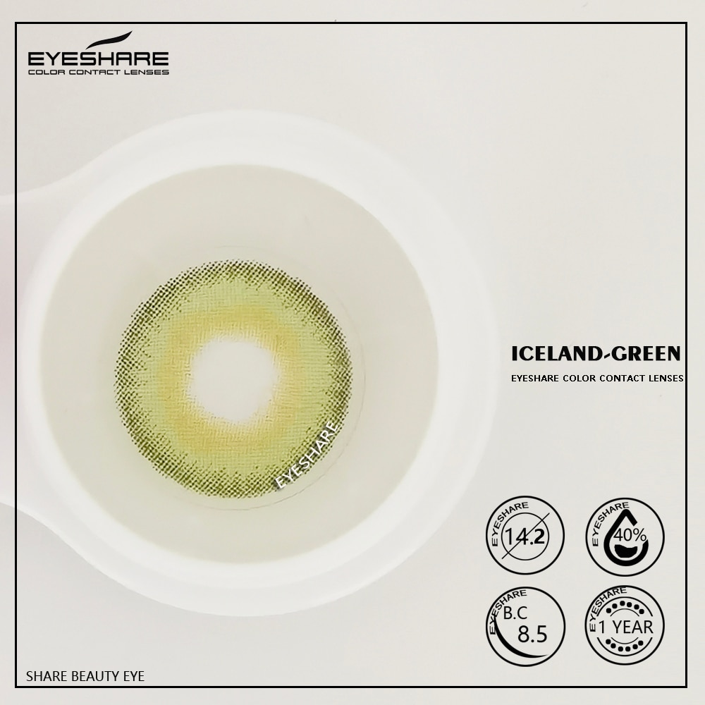 Colored Contact Lenses Natural Look Gray Eye Lenses Brown Contact Blue Lenses 1-pair Green Eye Lenses