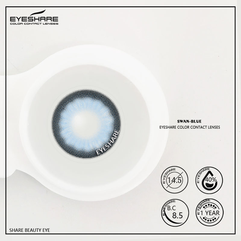 Colored Contact Lenses Natural Look Gray Eye Lenses Brown Contact Blue Lenses 1-pair Green Eye Lenses