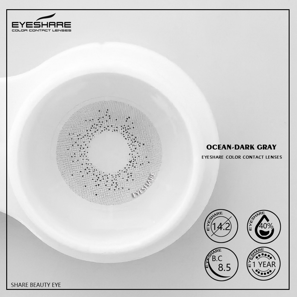 Colored Contact Lenses Natural Look Gray Eye Lenses Brown Contact Blue Lenses 1-pair Green Eye Lenses