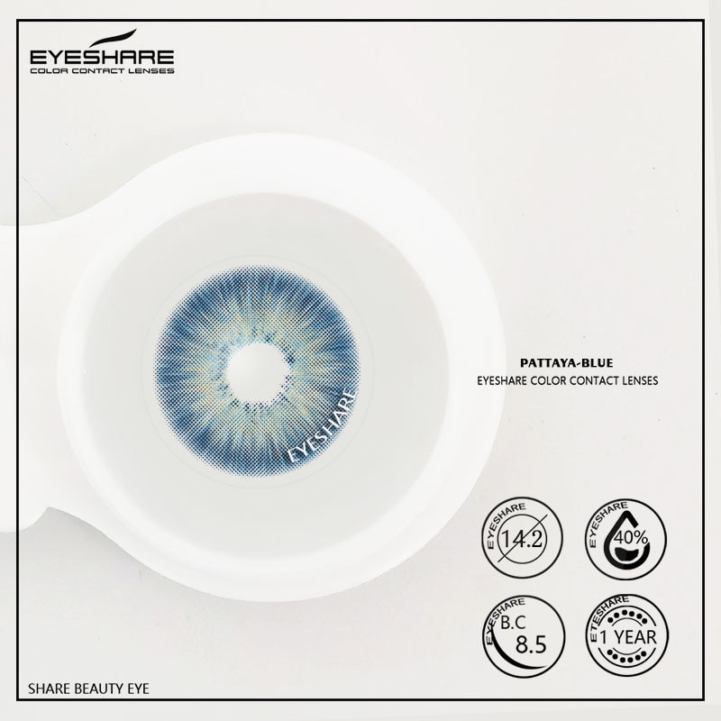 Colored Contact Lenses Natural Look Gray Eye Lenses Brown Contact Blue Lenses 1-pair Green Eye Lenses