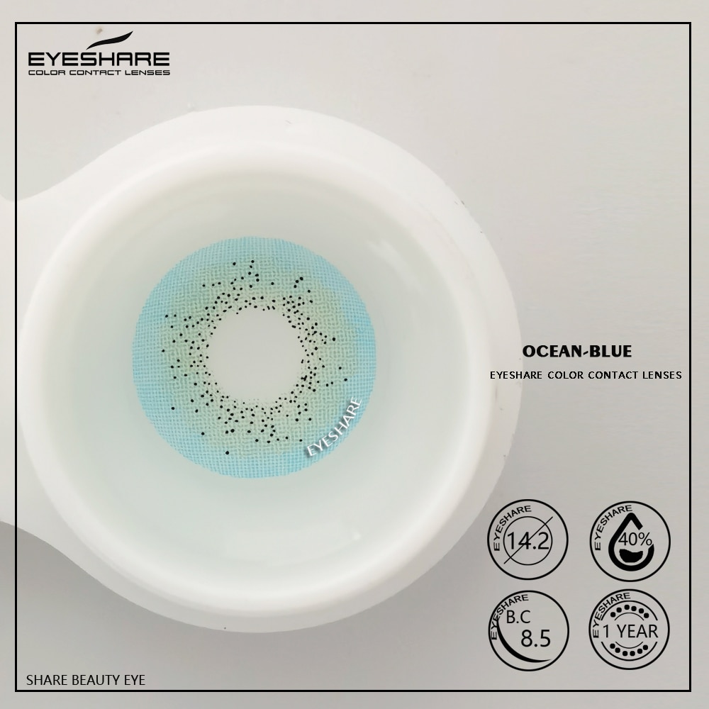 Colored Contact Lenses Natural Look Gray Eye Lenses Brown Contact Blue Lenses 1-pair Green Eye Lenses