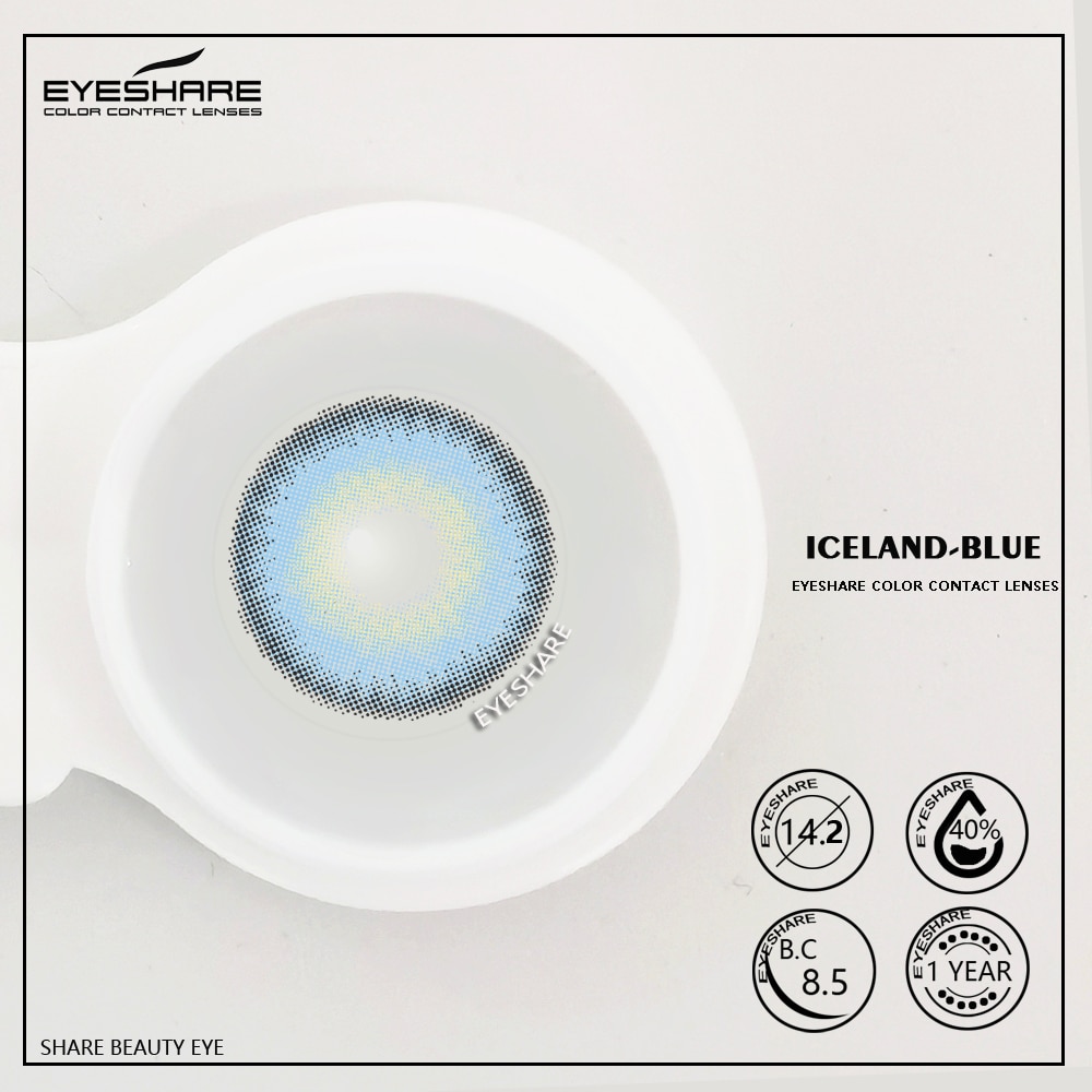 Colored Contact Lenses Natural Look Gray Eye Lenses Brown Contact Blue Lenses 1-pair Green Eye Lenses