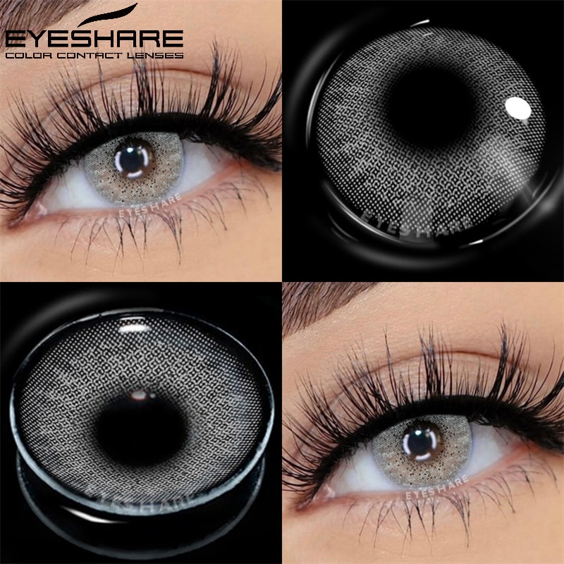 Colored Contact Lenses Natural Look Gray Eye Lenses Brown Contact Blue Lenses 1-pair Green Eye Lenses
