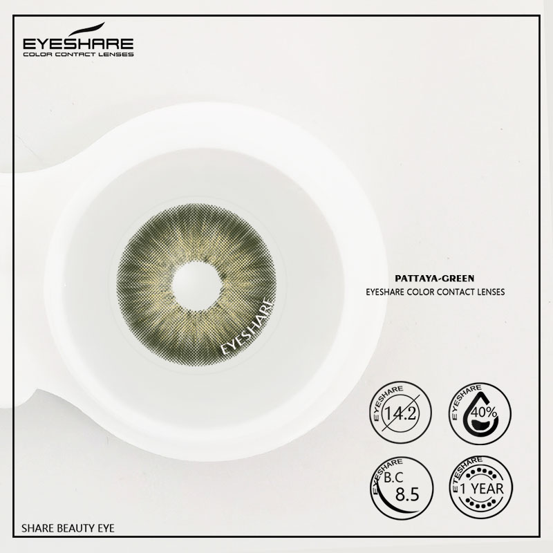 Colored Contact Lenses Natural Look Gray Eye Lenses Brown Contact Blue Lenses 1-pair Green Eye Lenses