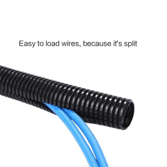 Heat insulator Tubing Sleeve Split Wire Loom Conduit Polyethylene - Image 4