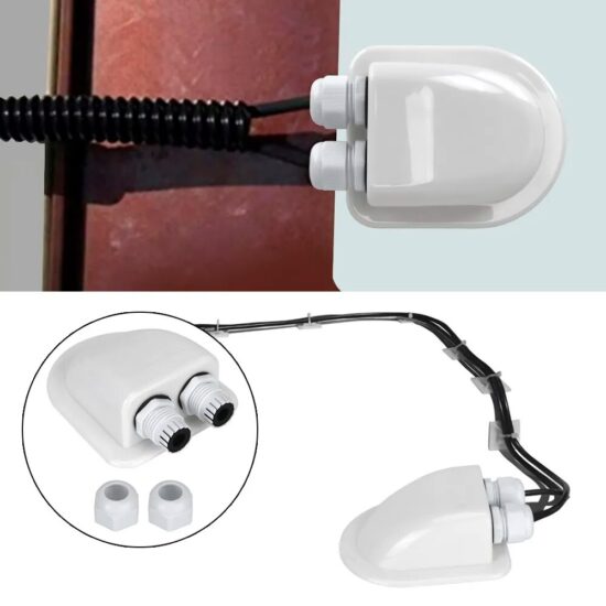 Box Cable Entry Gland Box Roof Caravan Solar Car Junction Wire Entry Cable Connector Holder Dual Hole - Image 4