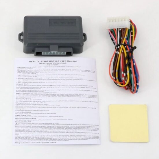 OEM Remote Control Keyless Entry 3X Lock Engine Start Engine System 12V Universal Car Original - Image 2