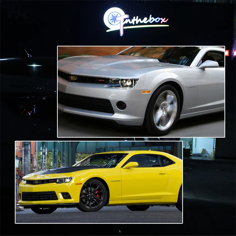 Lens Car Front & Rear Bumper Side Marker Light Covers Housings For 2010-2015 Chevrolet Camaro, 4PCS Lens Car Front & Rear Bumper Side Marker Light Covers Housings For 2010-2015 Chevrolet Camaro, 4PCS