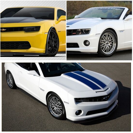 Lens Car Front & Rear Bumper Side Marker Light Covers Housings For 2010-2015 Chevrolet Camaro, 4PCS - Image 5