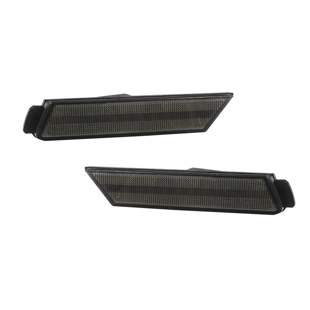 Lens Car Front & Rear Bumper Side Marker Light Covers Housings For 2010-2015 Chevrolet Camaro, 4PCS Lens Car Front & Rear Bumper Side Marker Light Covers Housings For 2010-2015 Chevrolet Camaro, 4PCS