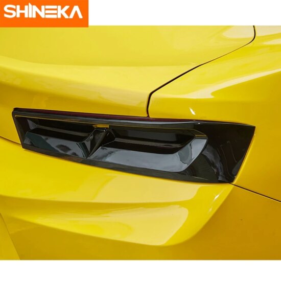 Lamp Hoods For Chevrolet Camaro 2016-2018 ABS Car Rear Taillight High Brake Light Decoration Cover - Image 4
