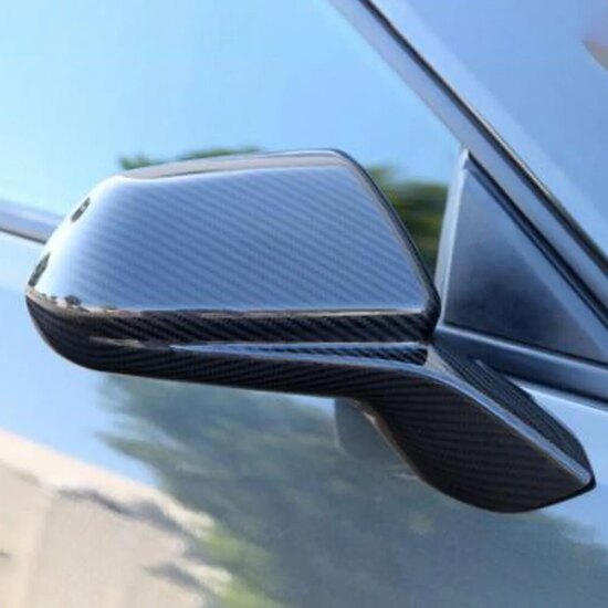 Mirror Cover Cap for Chevrolet Camaro 2016 - 2021 Scratch Resistant Protection Shell 2 pieces Rearview - Image 3