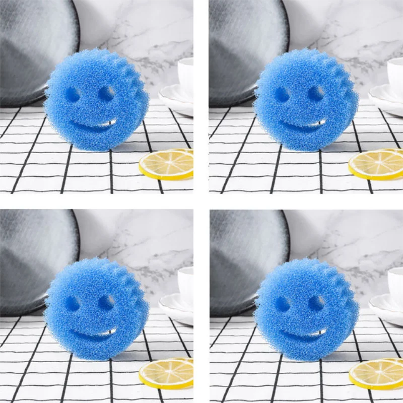 Dishwashing Sponge Cloth Strong Scouring Pad Miracle Sponge Household Kitchen Bathroom Magics Cleaning Wipe