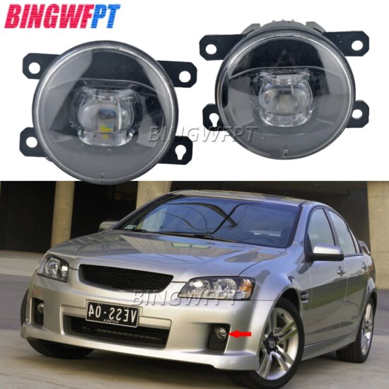 Led Lens Fog Lamp Headlights for Holden Commodore SS-VE-V-SV6 2006-2010 Car Fog Lights DRL H11