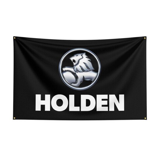 Holdens Flag Polyester Printed Racing Car Banner For Decor - Image 2