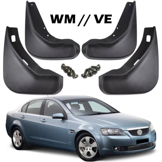Mud Flaps Splash Guards 4x For Holden Caprice statesman WM Commodore VE Berlina Calais Ute Chevrolet Lumina Omega Daewoo - Image 3