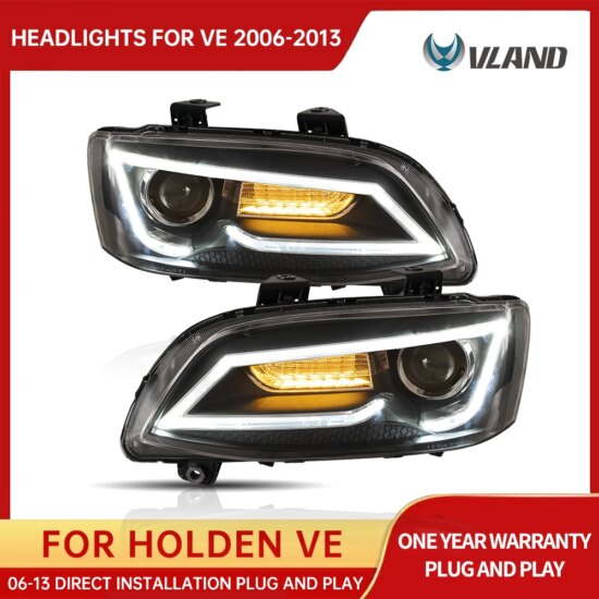 Head Light Lamp For Holden Commodore VE Sedan SSV 2007~2013 FOR HOLDEN VE Pair LH+RH - Image 2