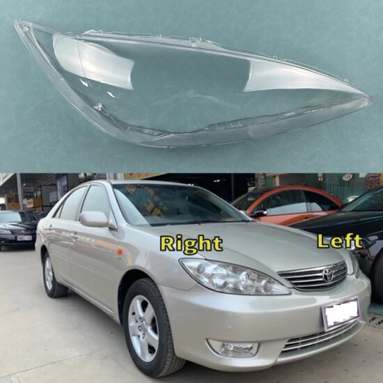 Headlight Cover Transparent Lamp Shade For Toyota Camry 2005 Front Lens Lampshade