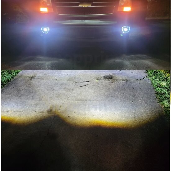 LED Fog Lights Driving Lamps For Suburban Tahoe 07-13 Avalanche 10-13 Camaro 2015 Silverado Sierra Yukon - Image 6
