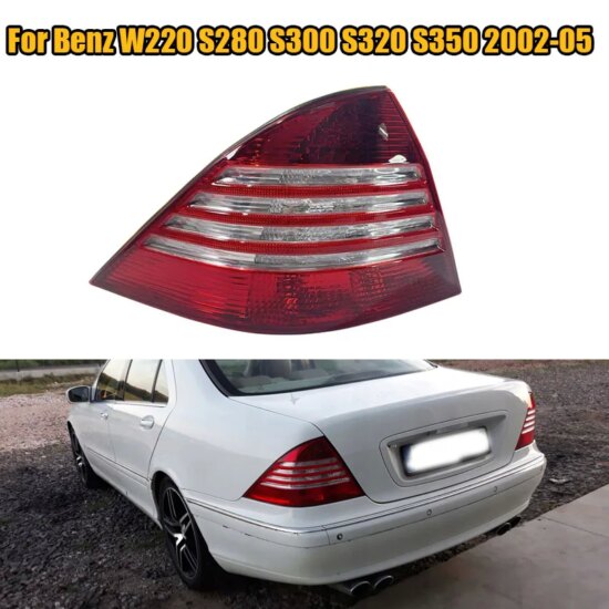 LED Rear Brake Lights Tail Light For Mercedes Benz W220 S280 S300 S320 S350 S500 S600 2002-2005