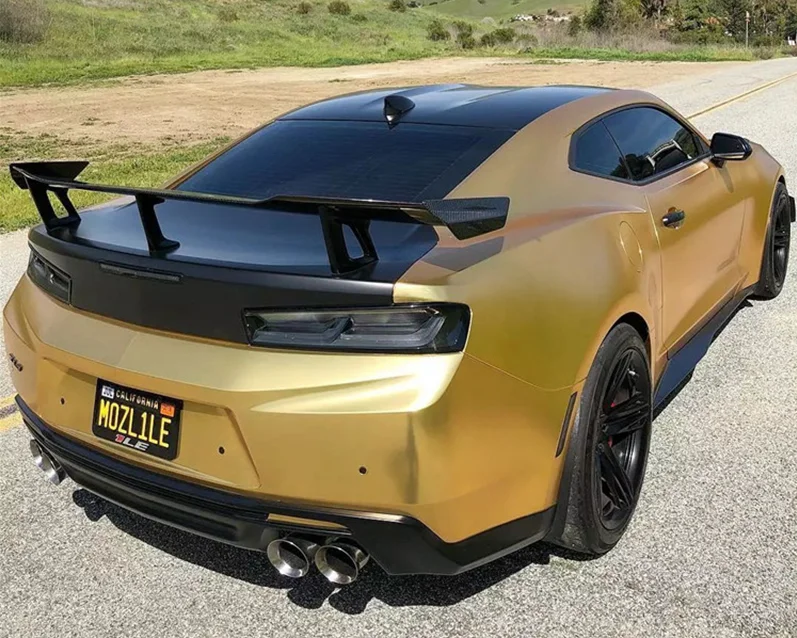 Black Rear Trunk Lid Wing Spoiler Fit for 2016-2019 Chevrolet Camaro Black Rear Trunk Lid Wing Spoiler Fit for 2016-2019 Chevrolet Camaro