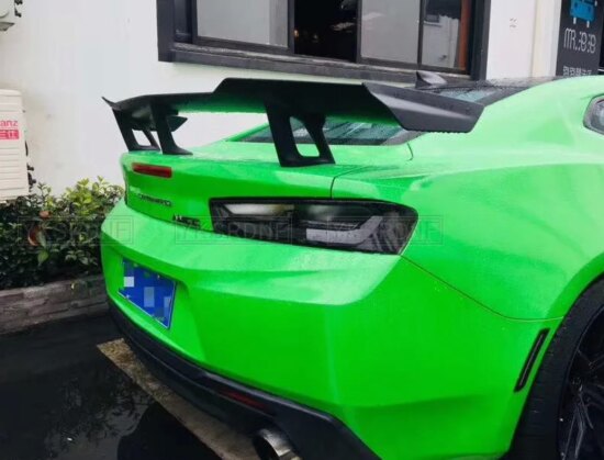 Black Rear Trunk Lid Wing Spoiler Fit for 2016-2019 Chevrolet Camaro - Image 3