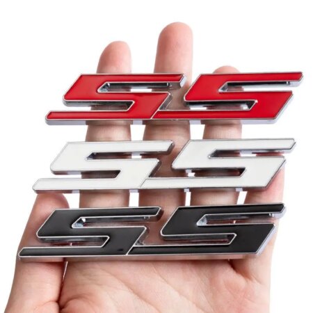 3D Stikcer Metal SS  For Chevrolet Camaro Bumblebee SS