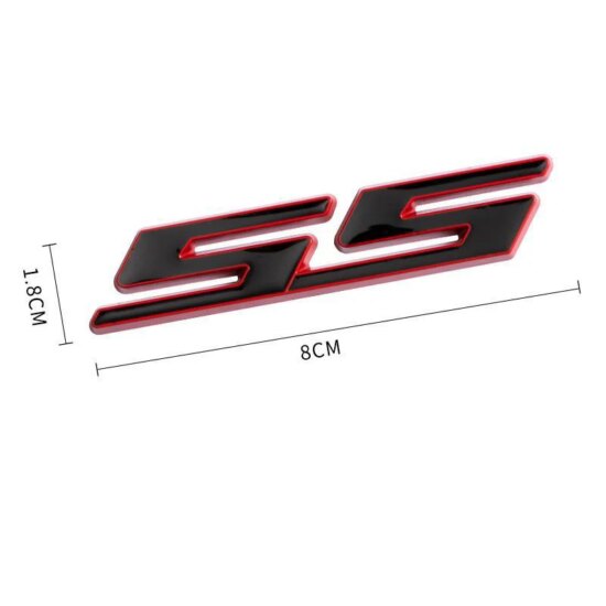 3D Stikcer Metal SS  For Chevrolet Camaro Bumblebee SS - Image 3
