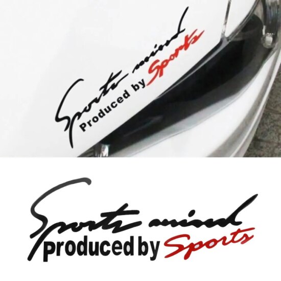 Sport Letter Car Stickers Emblem Badge Decal Auto Automobile Bonnet Sticker Car-styling for Audi BMW Benz VW Sport AMG - Image 2